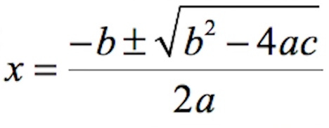 二次方程求根公式